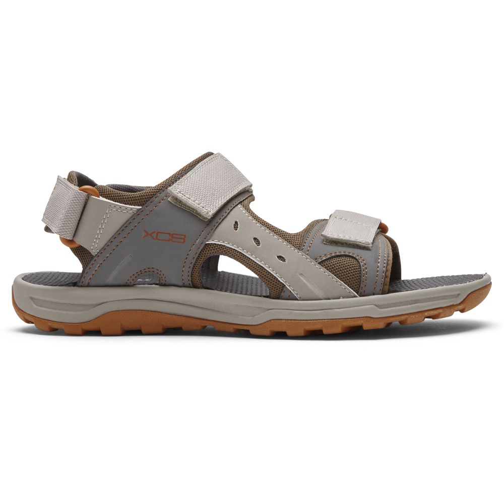 Rockport Canada Xcs Trail Technique Adjustable - Mens Sandals Grey (WZX965830)